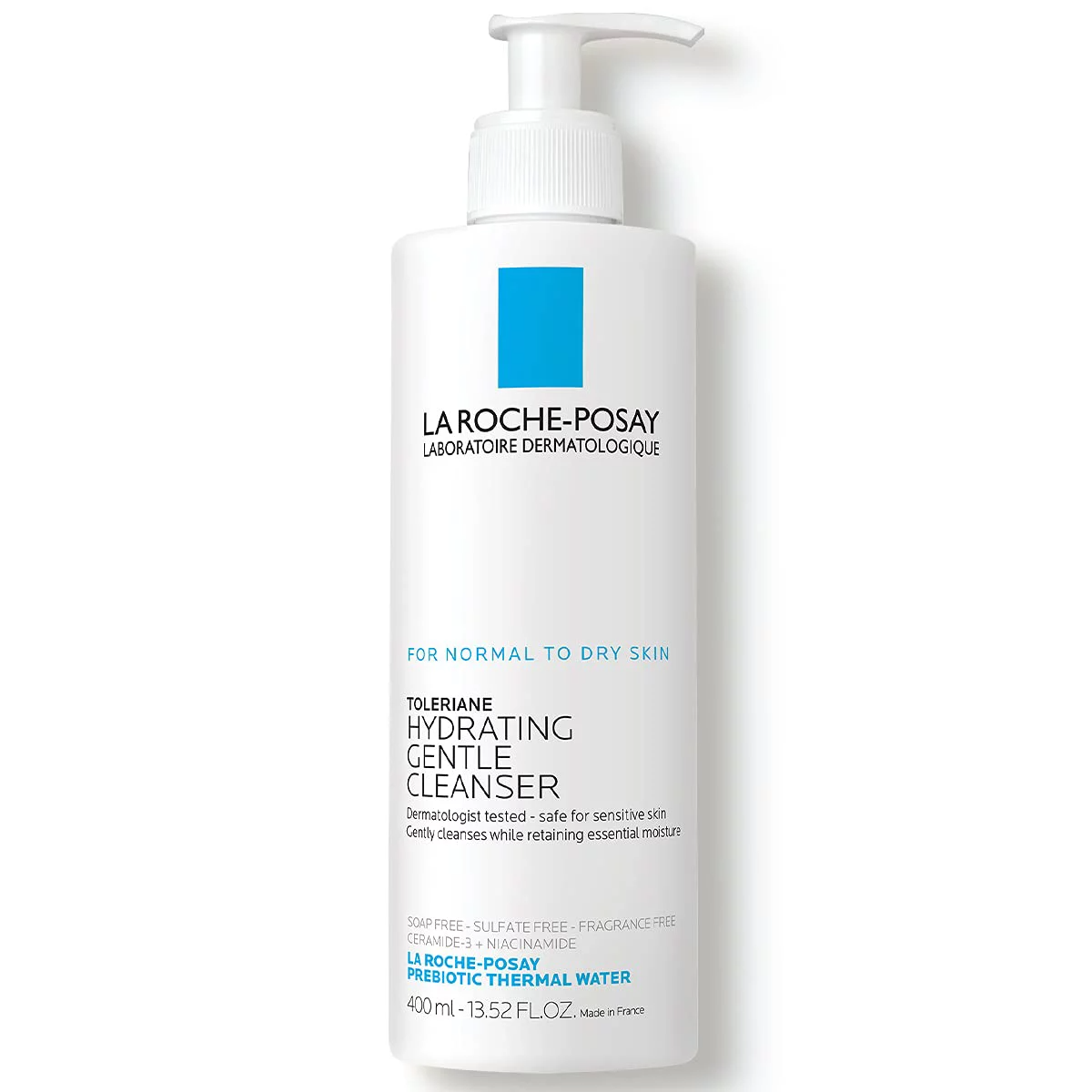 La Roche-Posay Toleriane Hydrating Gentle Facial Cleanser, $16, available here.