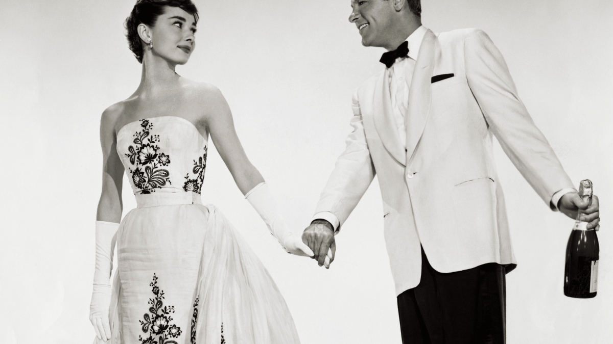 The History Behind Audrey Hepburn's White Givenchy Dress From Sabrina