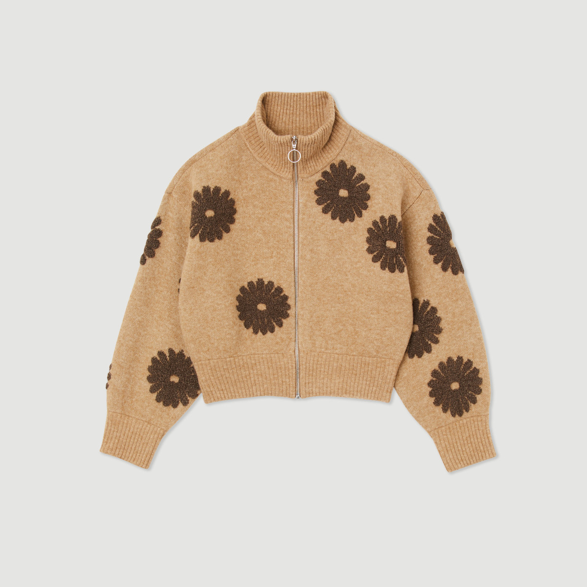 Sandro flower sweater