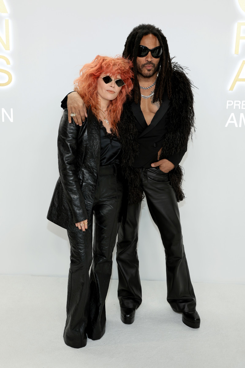 Natasha Lyonne and Fashion Icon Lenny Kravitz