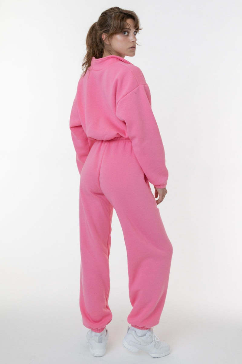 LA Apparel Flex Fleece Pullover and Sweatpants