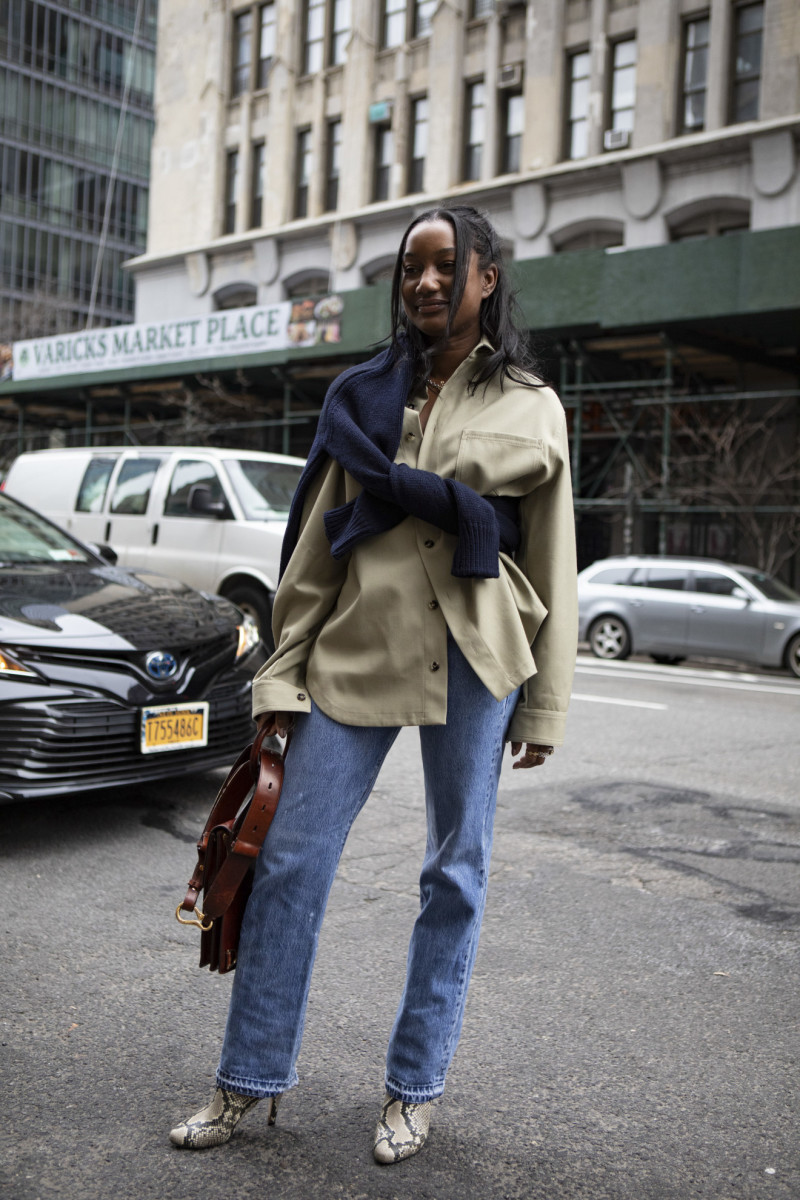 Statement Outerwear Ruled Day 2 of New York Fashion Week Street Style ...