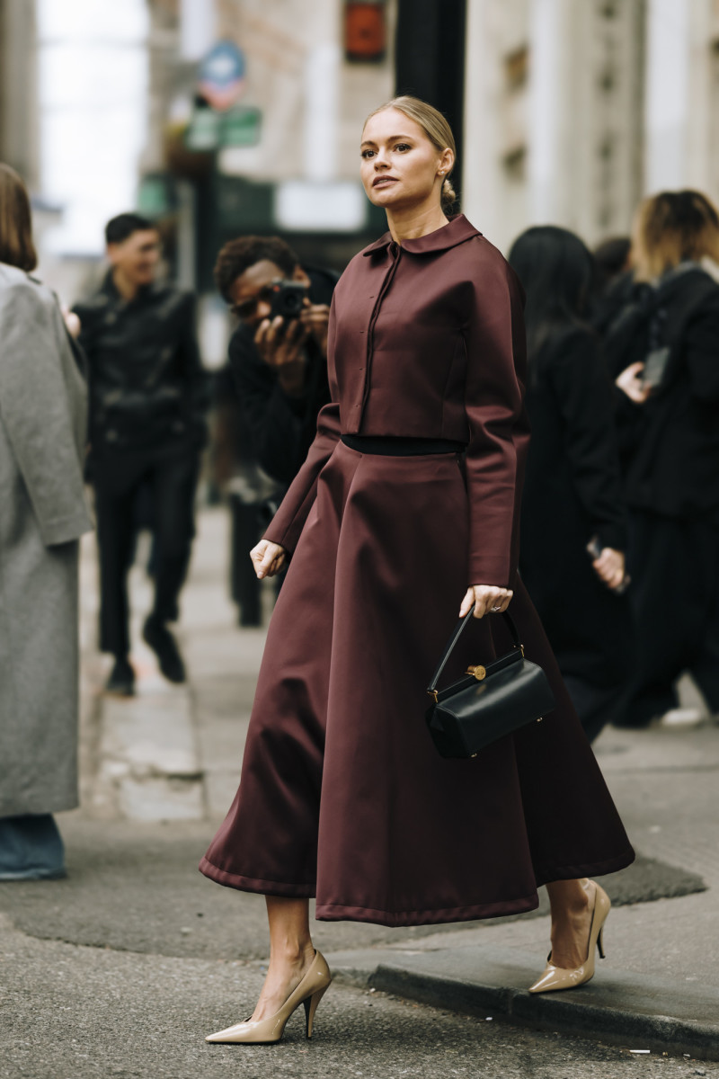 Pops of Baby Blue Took Over New York Fashion Week Street Style Day 3 ...