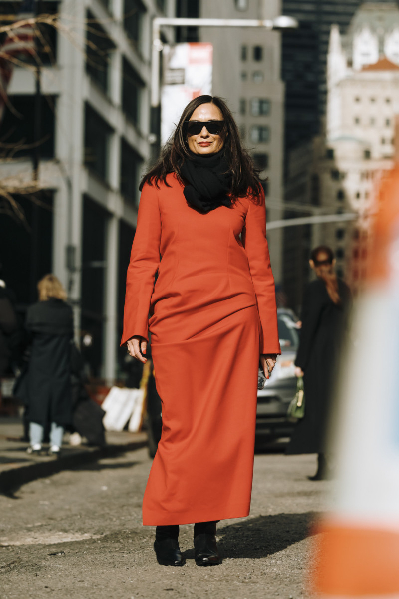 On Day 4, New York Fashion Week Street Style Was All About Leather ...