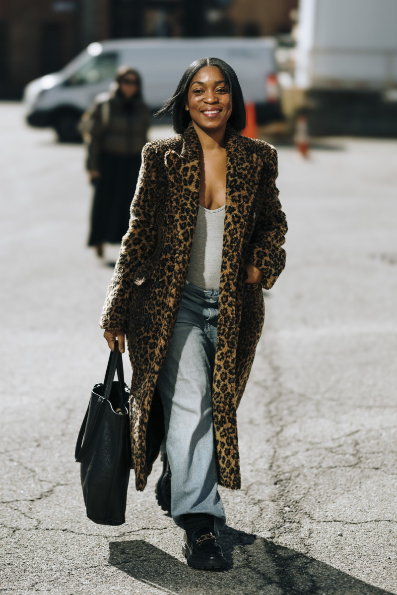 Showgoers Stuck to Shades of Grey for the Final Day of New York Fashion