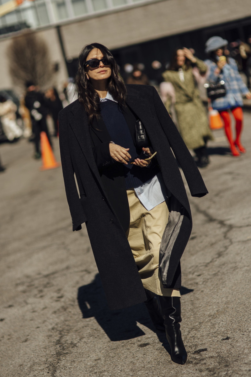 Showgoers Stuck to Shades for the Final Day of New York Fashion Week