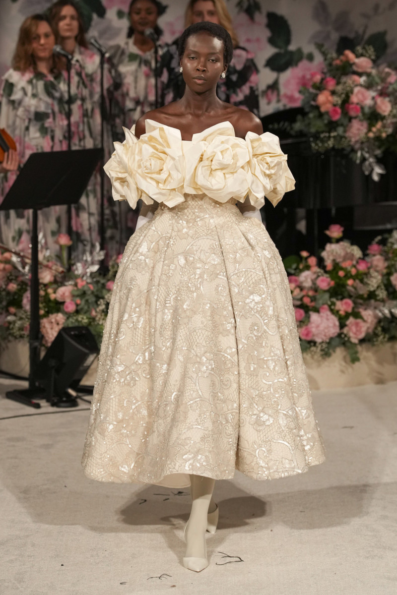 Richard Quinn Fall 2024 Is a Bridal-Inspired Continuation of Spring ...