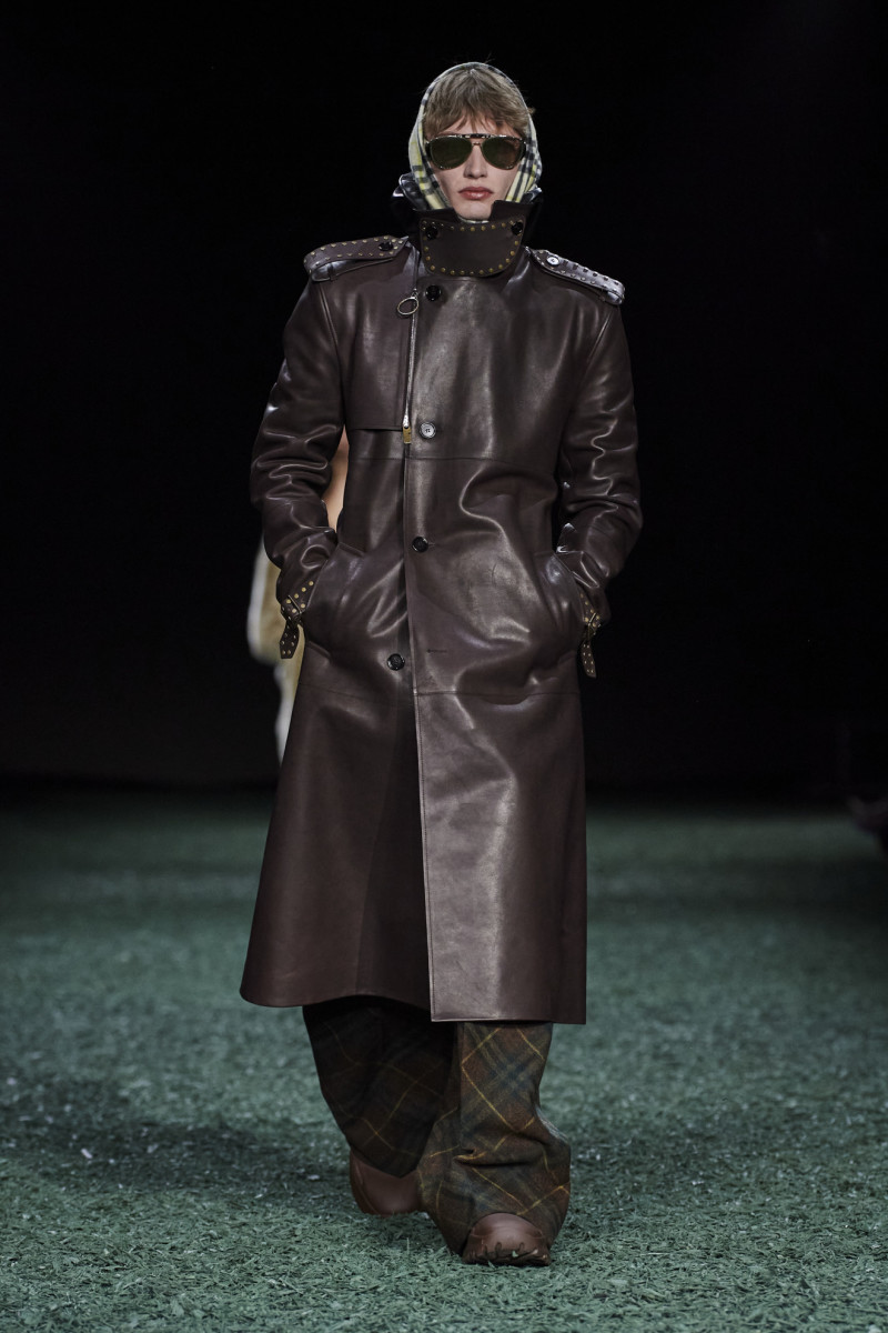 BURBERRY レザーボンバージャケット 2023AW Daniel Lee BURBERRY レザーボンバージャケット 2023AW Daniel Lee