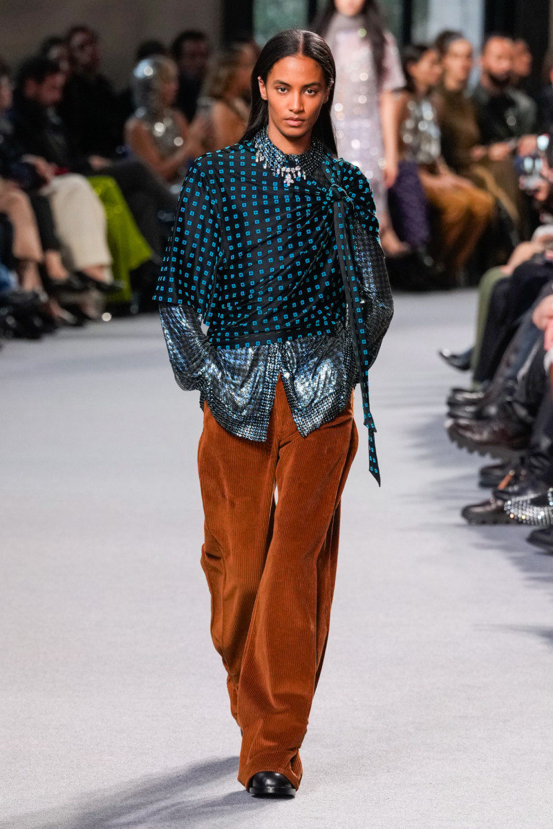 Rabanne's Fall 2024 Collection Is Full of Patterned Knitwear - Fashionista