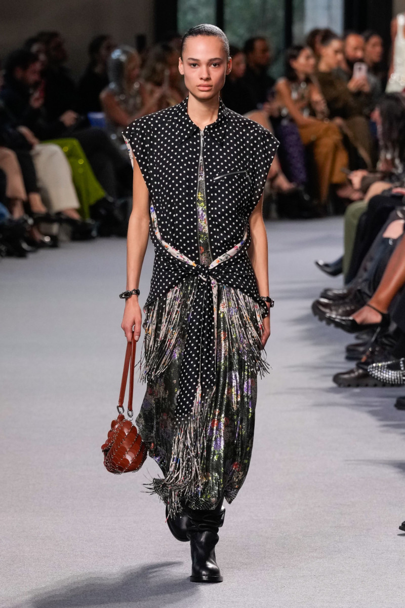 Rabanne's Fall 2024 Collection Is Full of Patterned Knitwear - Fashionista