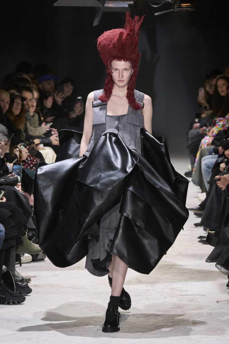 Rei Kawakubo Shows What She Can Do With Black Leather for Comme 