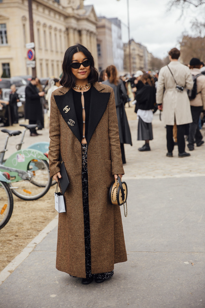 Miu Miu Mini Skirts Took Over Paris Fashion Week Street Style on Day 8 ...