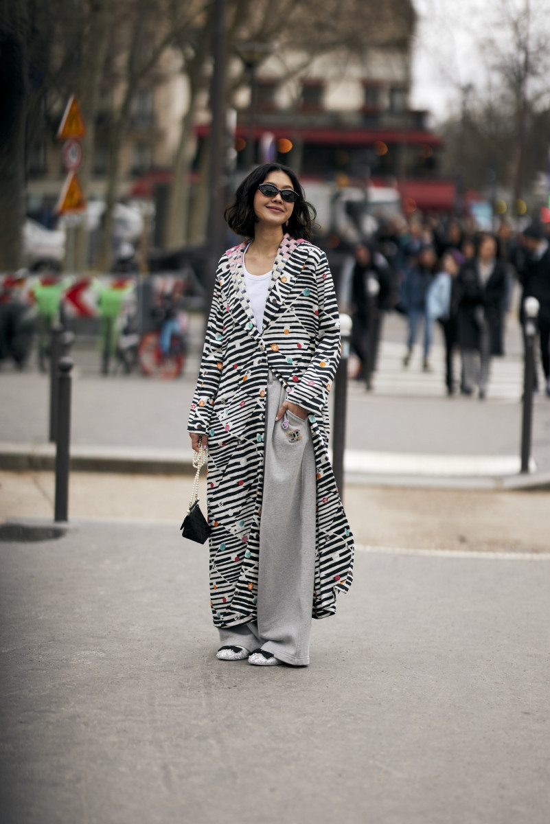 Miu Miu Mini Skirts Took Over Paris Fashion Week Street Style on Day 8 ...