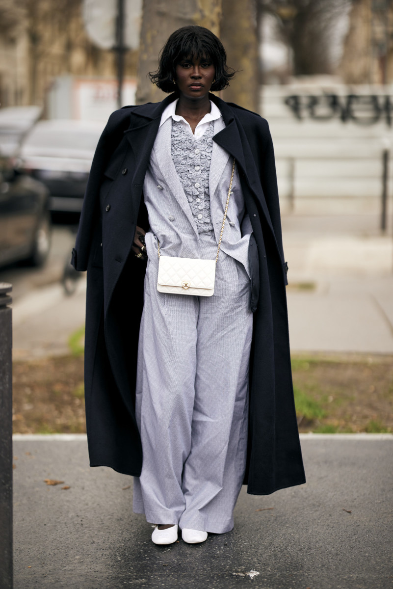 Miu Miu Mini Skirts Took Over Paris Fashion Week Street Style on Day 8 ...