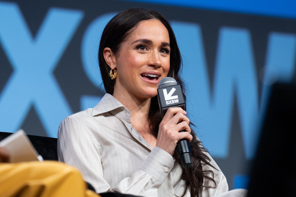 Meghan Markle Wore a Thing: Giuliva Heritage Silk Set at SXSW Edition ...