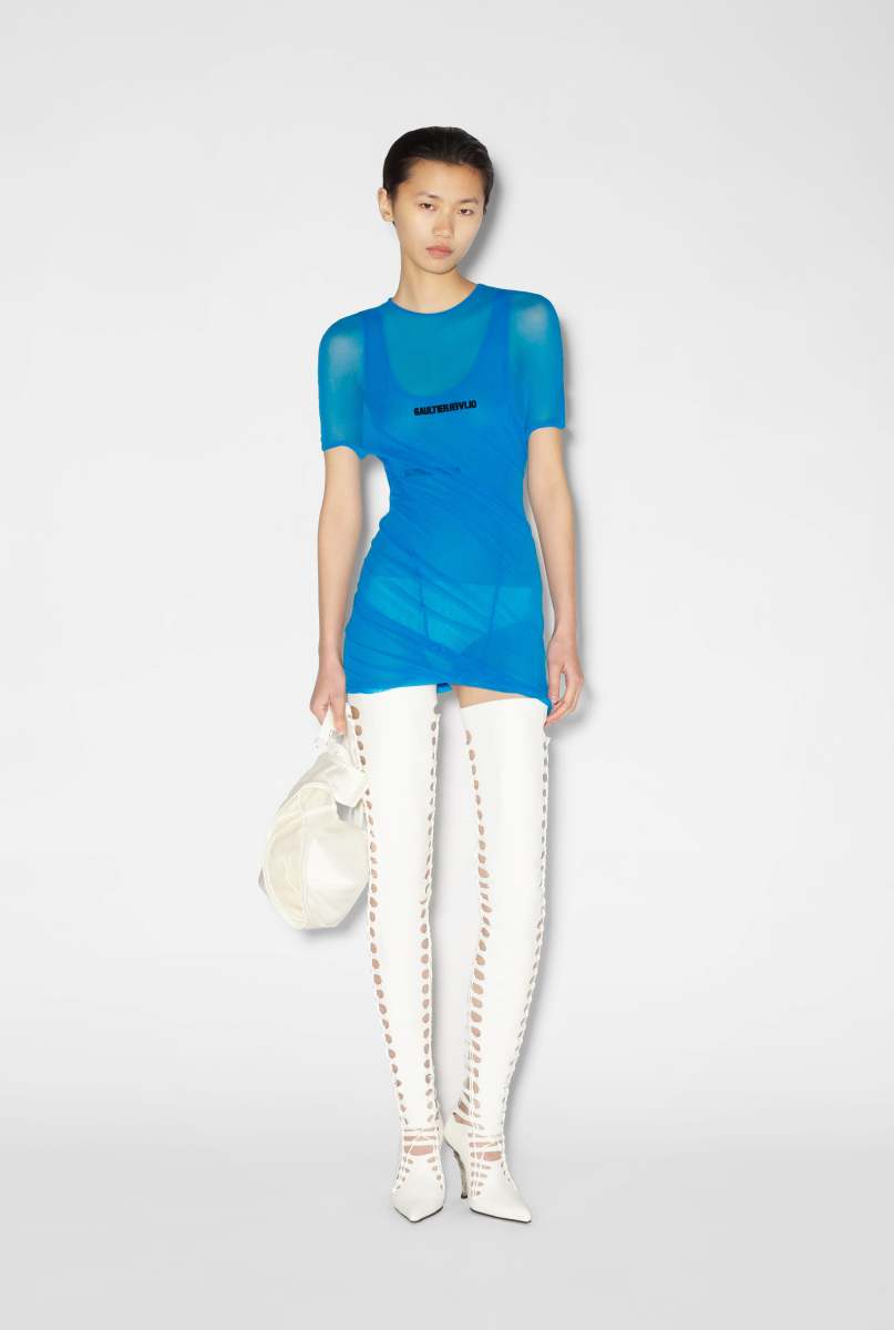 トップス jean paul gaultier x shayne oliver polo Jean Paul Gaultier x Shayne Oliver – Jersey Polo With Graphic