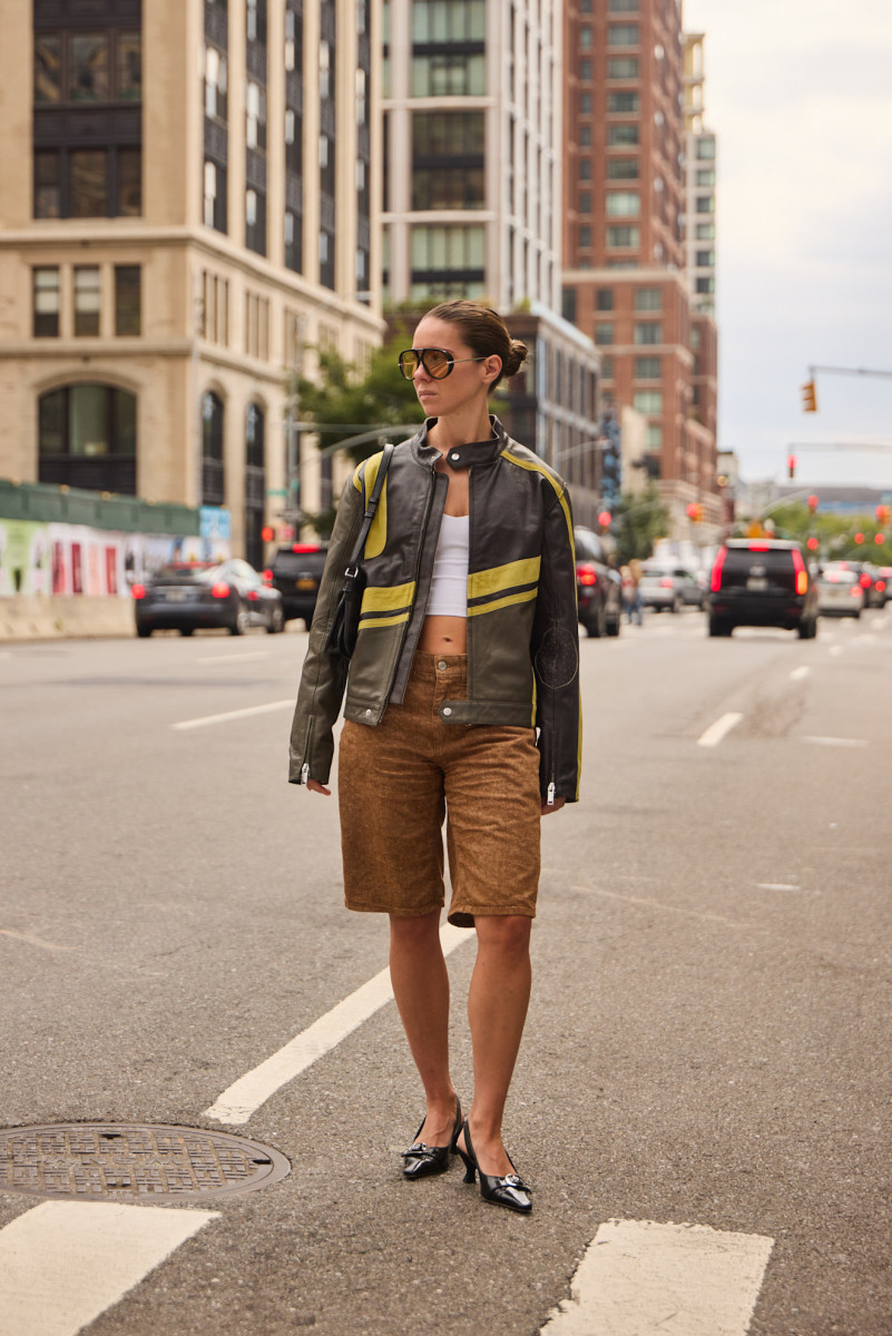 Adam Sandler-Worthy Baggy Shorts Are Trending in NYFW Street