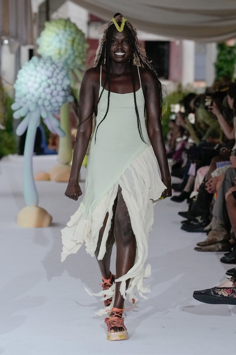 At the Spring 2024 Show, Collina Strada Models Wore Tattered Tops and ...