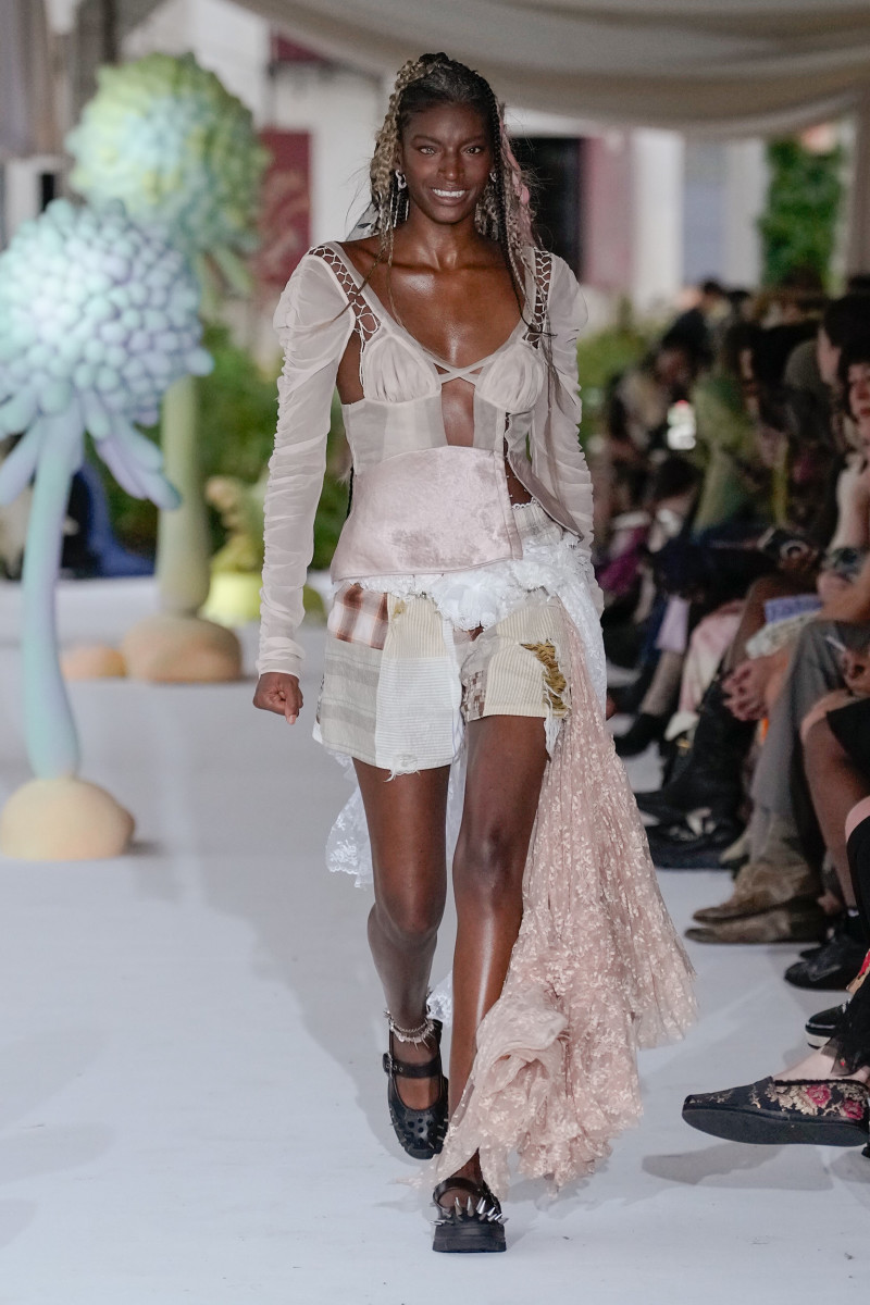 At the Spring 2024 Show, Collina Strada Models Wore Tattered Tops and ...