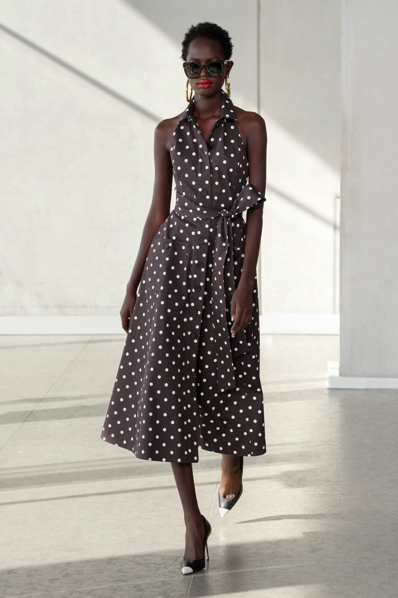 Carolina herrera 2025 polka dot dress