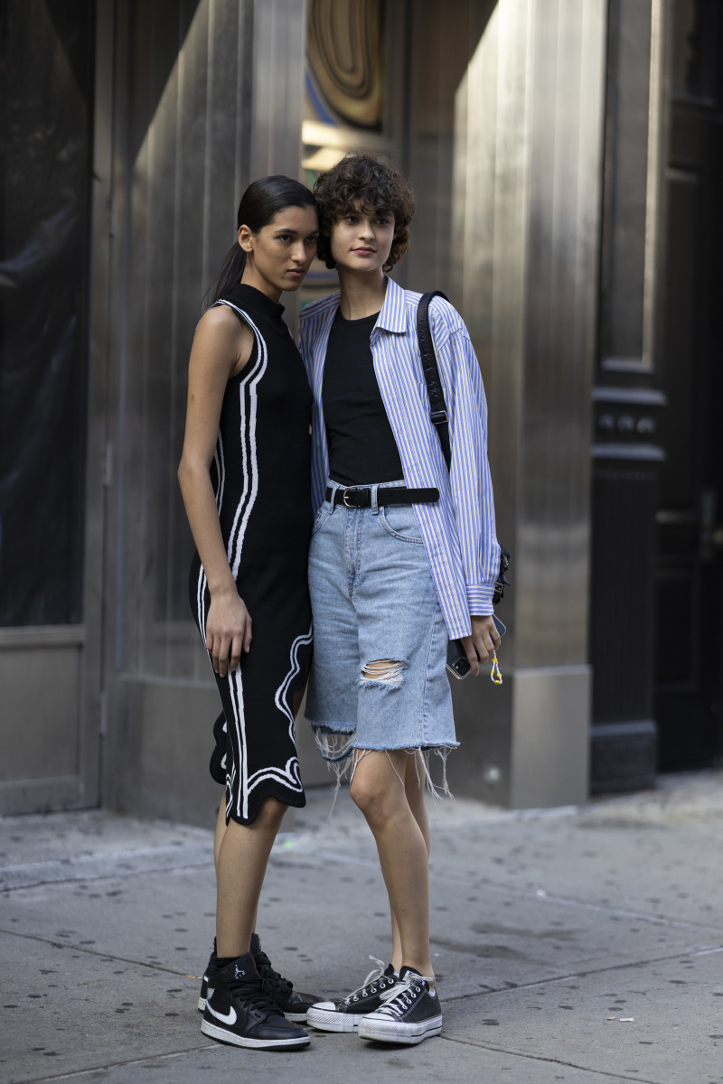 Cool Cut-Outs Ruled the Streets on Day 6 of New York Fashion Week -  Fashionista