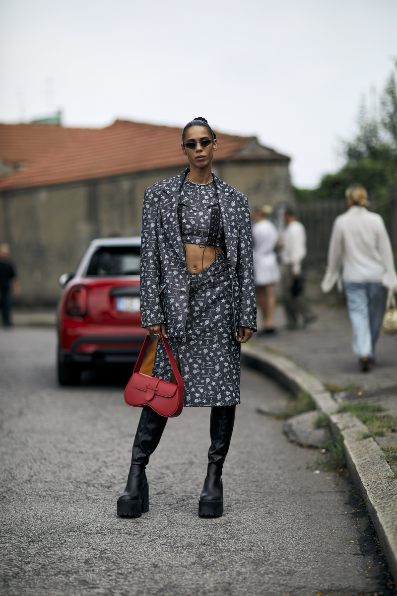 Street Style Was All About Suiting at Milan Fashion Week Spring 2024 ...