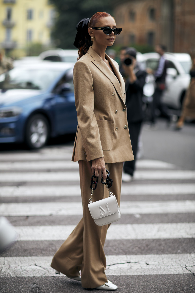 Street Style Was All About Suiting at Milan Fashion Week Spring 2024 -  Fashionista