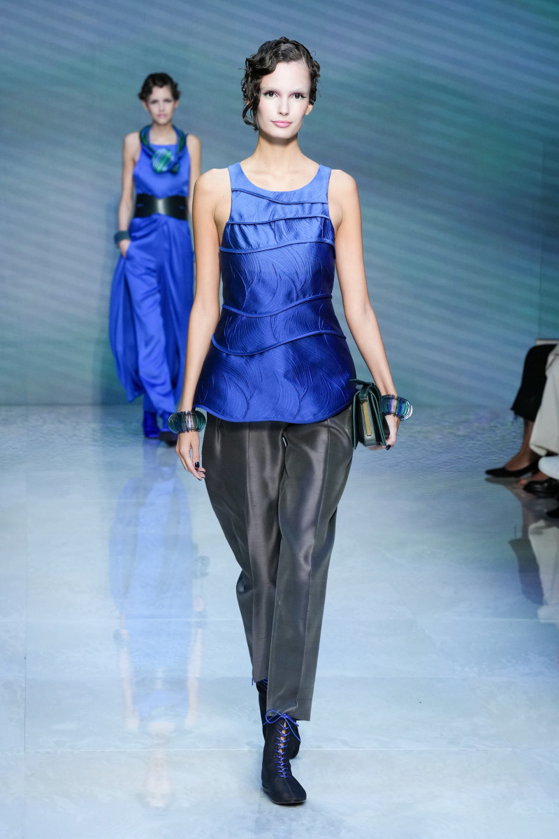 Giorgio Armani milan fashion week spring 2024 looks 017