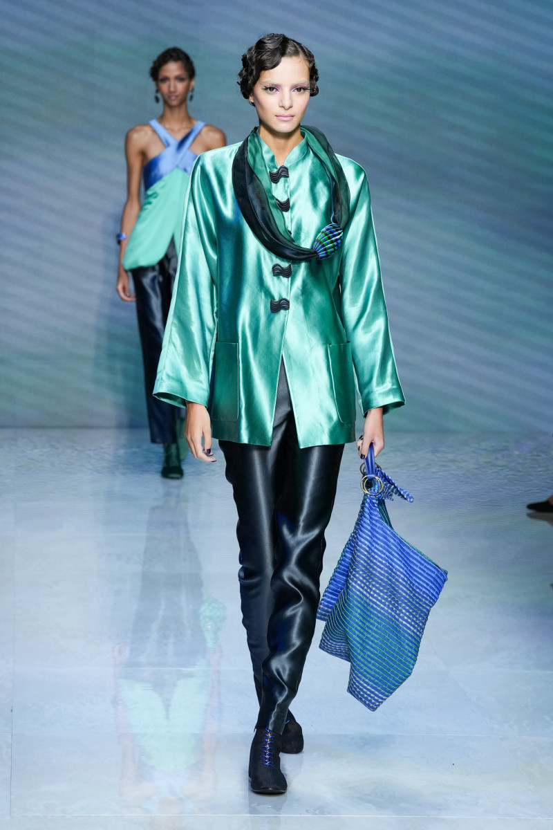 Giorgio Armani milan fashion week spring 2024 looks 020