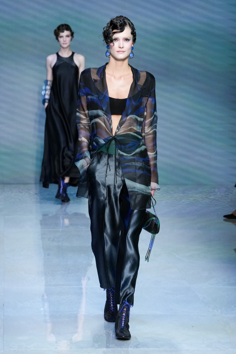 Giorgio Armani milan fashion week spring 2024 looks 028