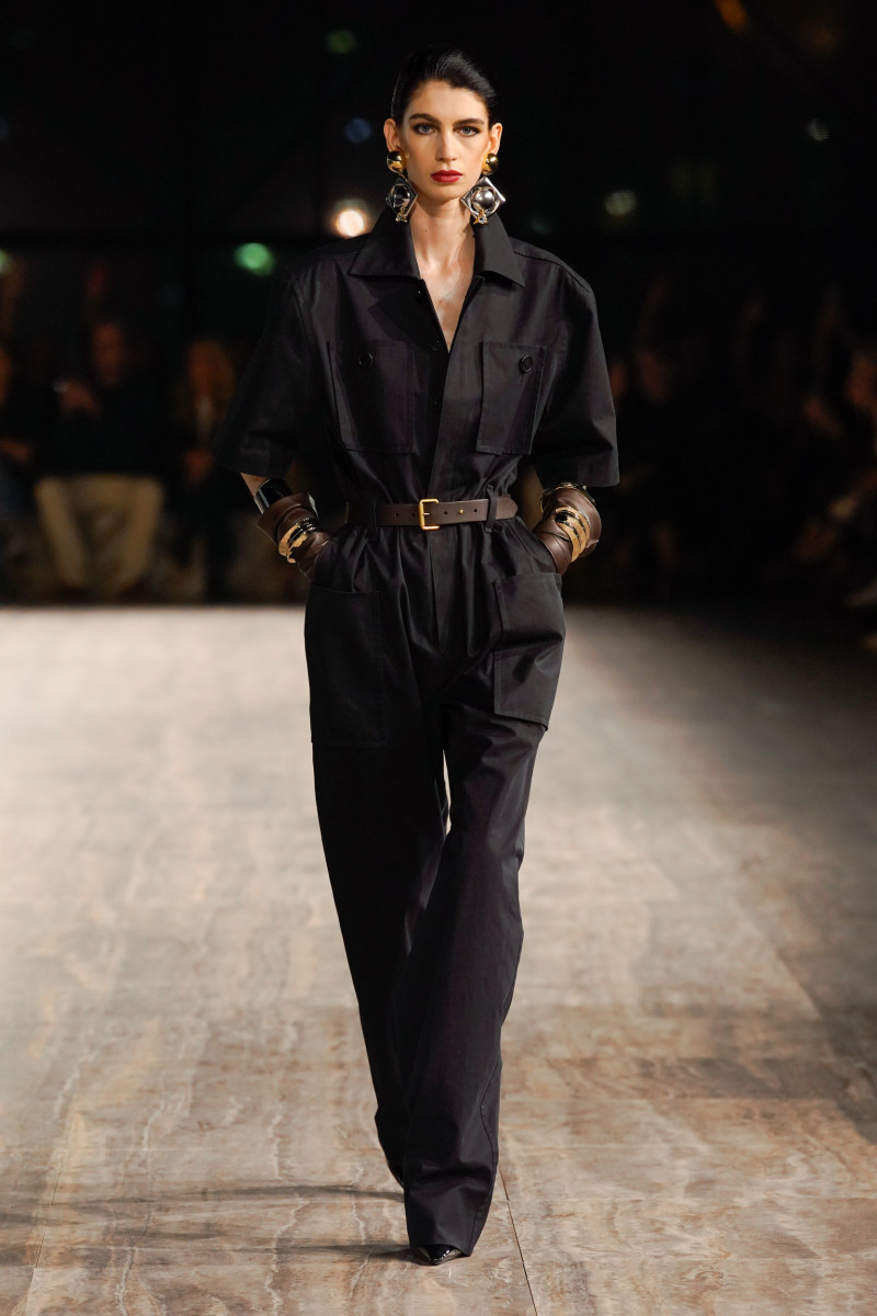 Anthony Vaccarello Does Cargo the Saint Laurent Way for Spring 2024 ...