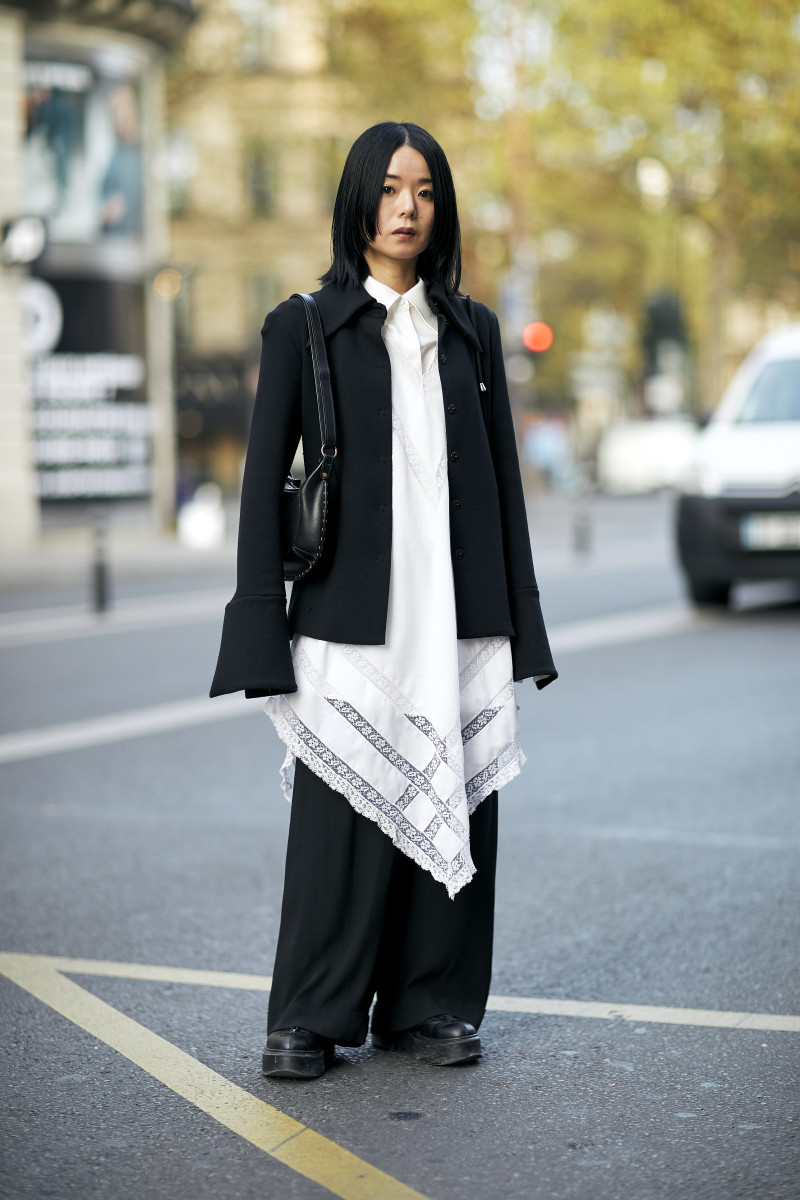 According to Paris Fashion Week Street Style, You'll Need a Foulard or  Scarf for Spring