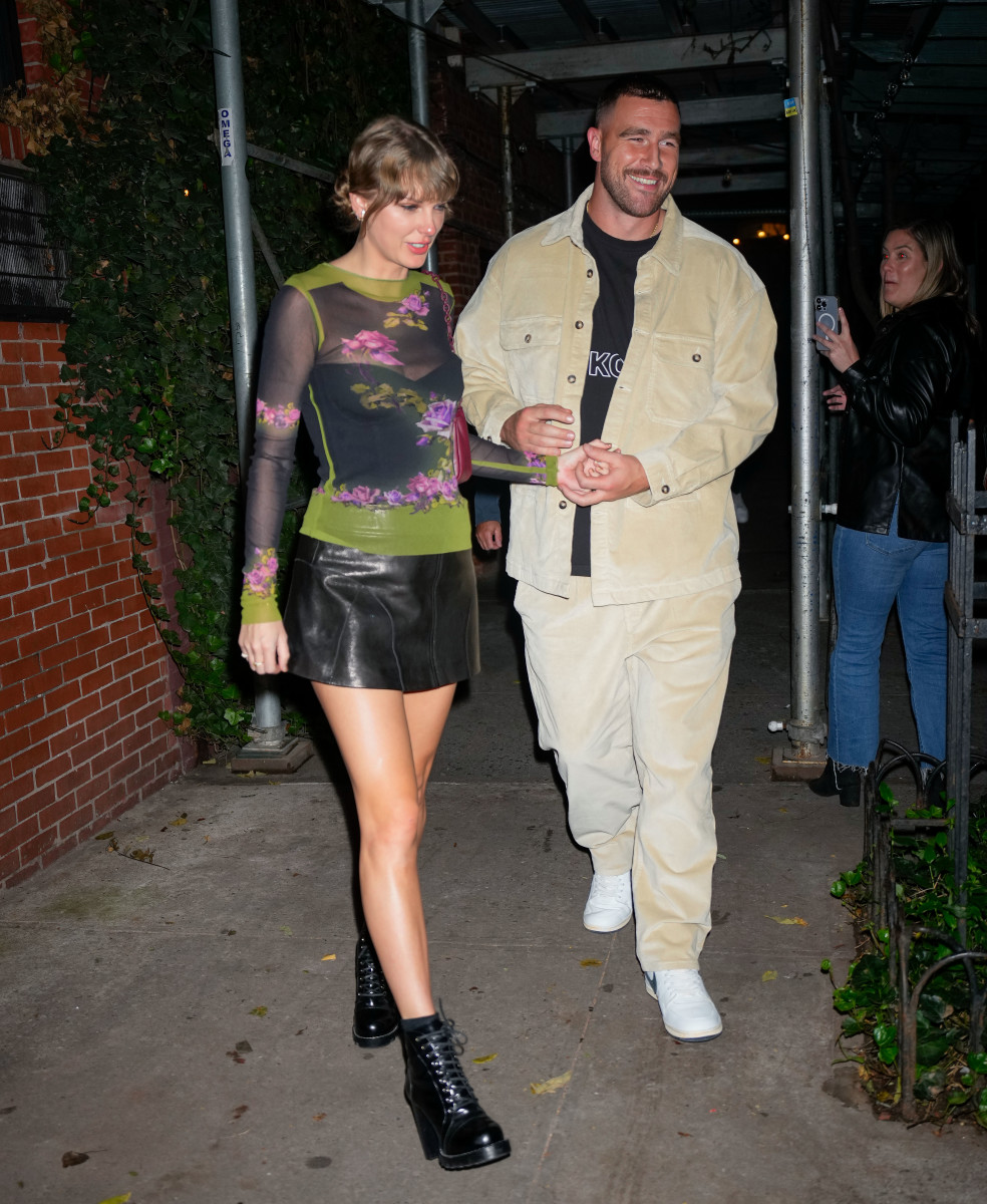 Taylor Swift Wore Jean Paul Gaultier for Date Night With Travis Kelce