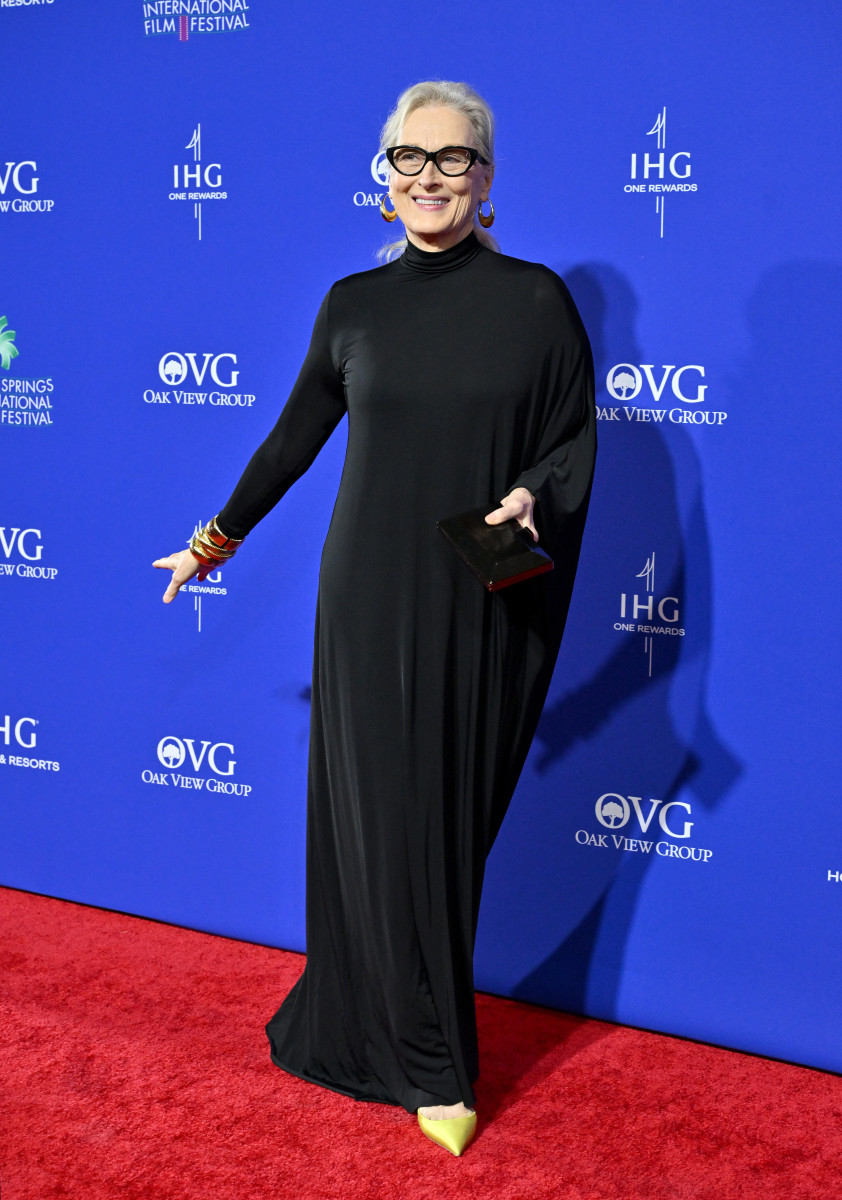 The Best Celebrity Looks From The 2024 Palm Springs International Film   Palm Springs Film Festival 2024 Red Carpet Best Dressed Celebrities Meryl Streep 