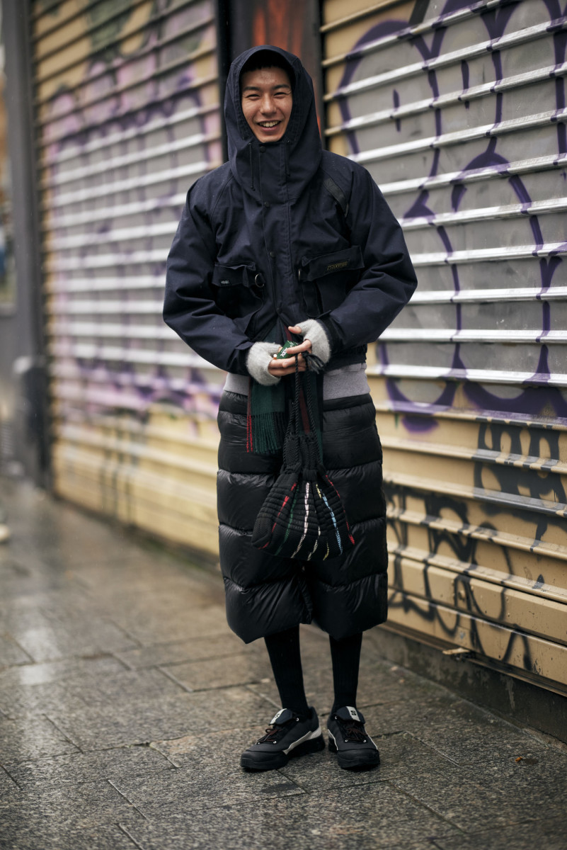 Oversized Outerwear Stole the Street Style Show at Paris Fashion Week ...