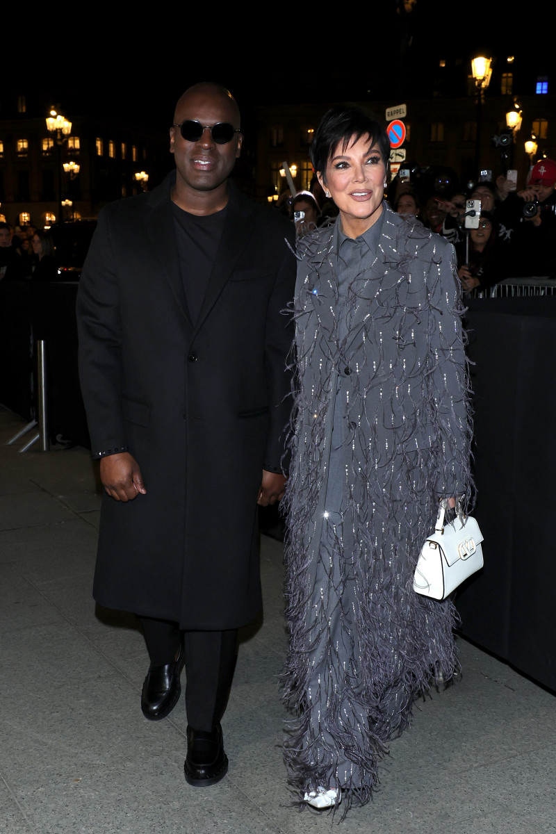 Valentino Spring 2024 Blogs Forums   Corey Gamble Kris Jenner Valentino Haute Couture Spring 2024 3 