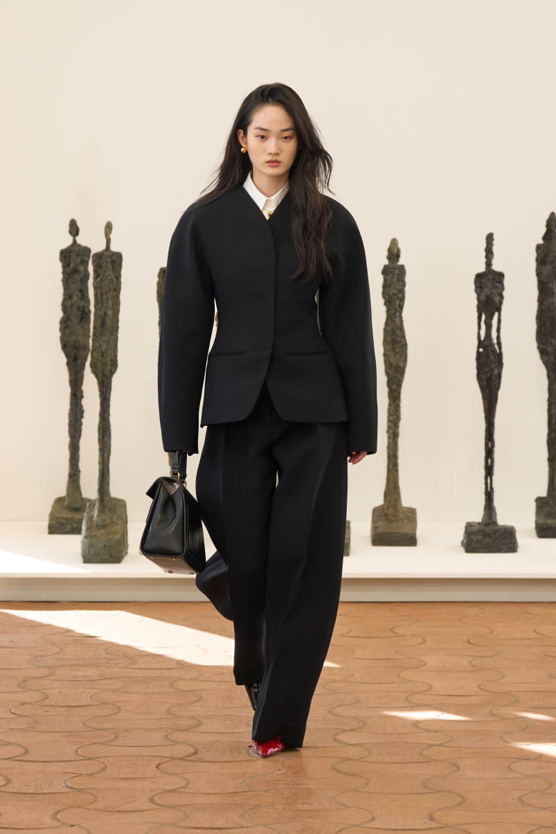 JACQUEMUS LES SCULPTURES スラックス Black Les Sculptures 'Le pantalon Jean' Trousers by
