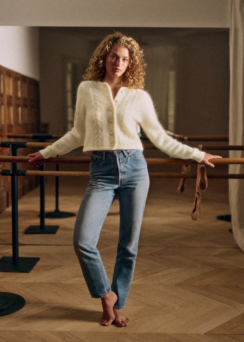 This Sweet Little Cardigan Is Giving '80s Prep (in a Good Way